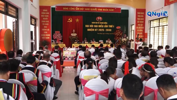 ĐẠI HỘI ĐẠI BIỂU ĐẢNG BỘ XÃ THANH BỒNG LẦN THỨ I, NHIỆM KỲ 2025 - 2030