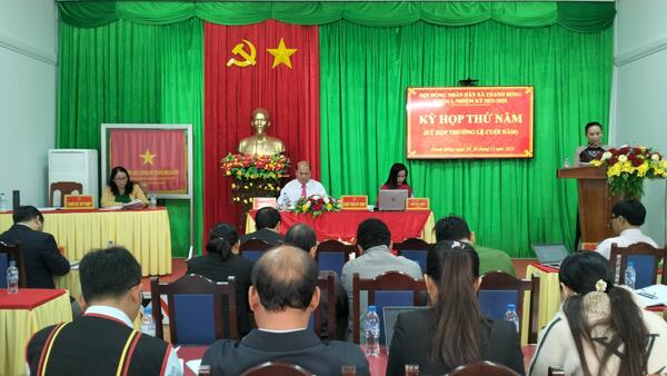 BẾ MẠC KỲ HỌP THƯỜNG LỆ CUỐI NĂM 2025 (KỲ HỌP THỨ 5) HĐND XÃ THANH BỒNG, NHIỆM KỲ 2021-2026